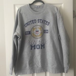United States Coast Guard Mom Sweatshirt 2XL